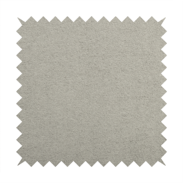 Berlin Boucle Textured Chenille Cloud Grey Colour Upholstery Fabric CTR-1942