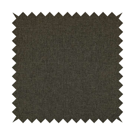 Beaumont Textured Hard Wearing Basket Weave Material Bistre Brown Coloured Furnishing Upholstery Fabric