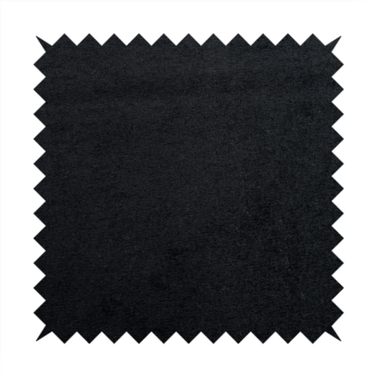Berlin Boucle Textured Chenille Black Colour Upholstery Fabric CTR-1957